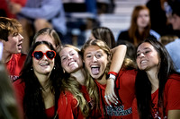 09-03 Cheering, Crowd, Band at Var Football at Manheim Central