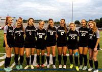 09-18 Var Girls Soccer Senior Night Activities