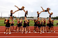 08-30 Cheerleaders at Var Football vs Wm Penn